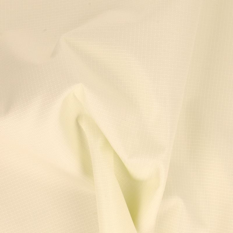 Coupon 3m Tissu Toile Outdoor Waterproof Armurée Ivoire 