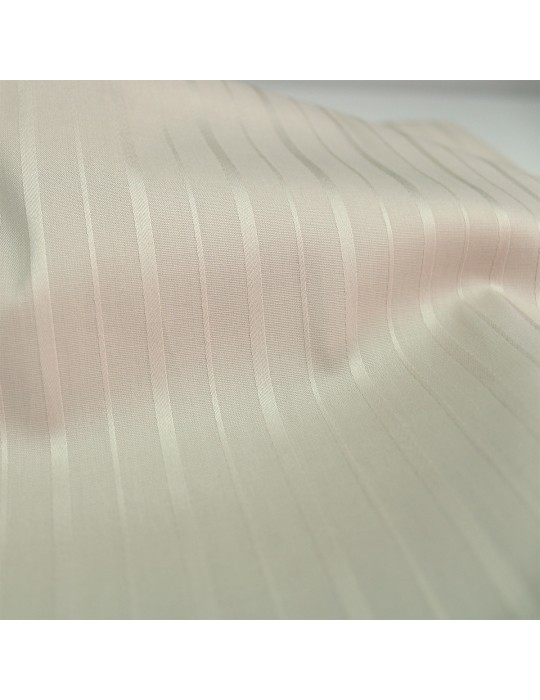 Coupon d'habillement coton/élasthanne 300 x 145 cm sable beige