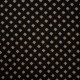 Coupon 3m Tissu Tricot Losange Noir