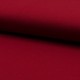 Coupon 3m Tissu Toile Tricot Viscose Unie Bordeaux 