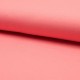 Coupon 3m Tissu Toile Tricot Viscose Unie Peche