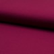 Coupon 3m Tissu Toile Tricot Viscose Unie Framboise