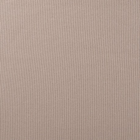 Coupon 3m Tissu Maille Tricot Coton Miami Sable 