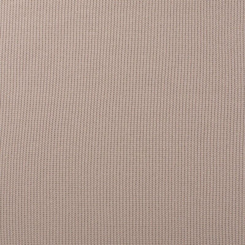Coupon 3m Tissu Maille Tricot Coton Miami Sable 