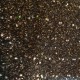 Coupon 3m Tulle Paillettes Noir Argent