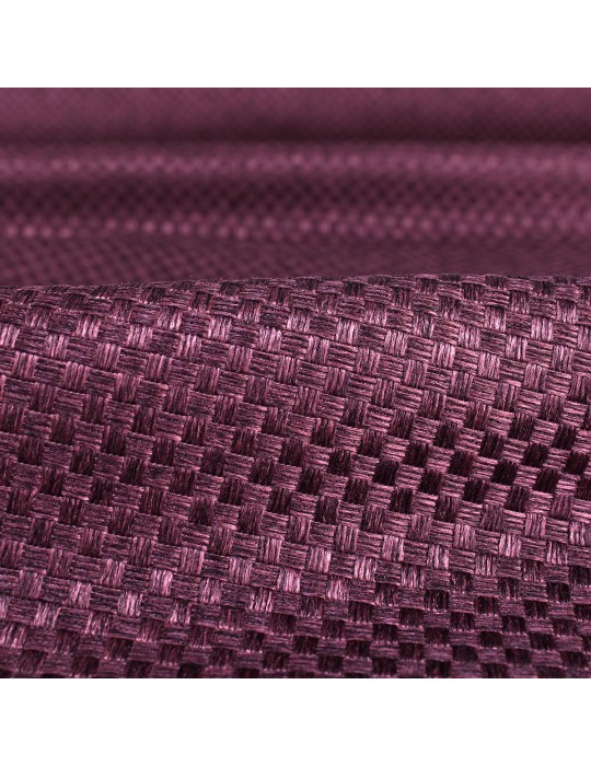 Tissu d'ameublement 100 % polyester violet
