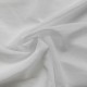 Coupon 3m Tissu Tulle Elastique Blanc 