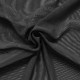 Coupon 3m Tissu Tulle Elastique Noir
