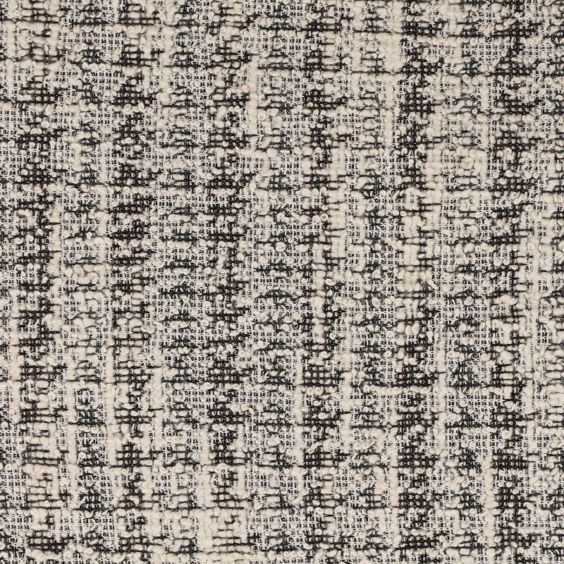 Coupon 3m Tissu Gabrielle Rayures Noir 