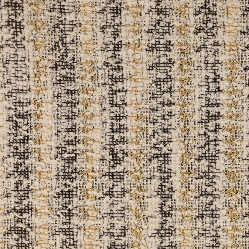 Coupon 3m Tissu Gabrielle Rayures Vanille 