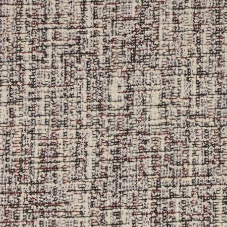Coupon 3m Tissu Gabrielle Motif Violine 