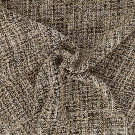 Coupon 3m Tissu Gabrielle Ligne Vanille 
