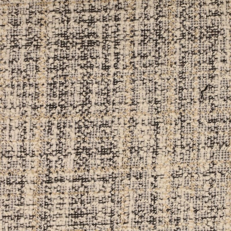 Coupon 3m Tissu Gabrielle Quadrillage Ecru 