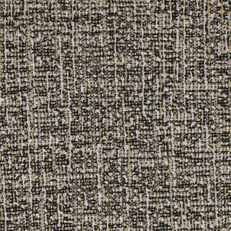 Coupon 3m Tissu Gabrielle Bouclette Noir