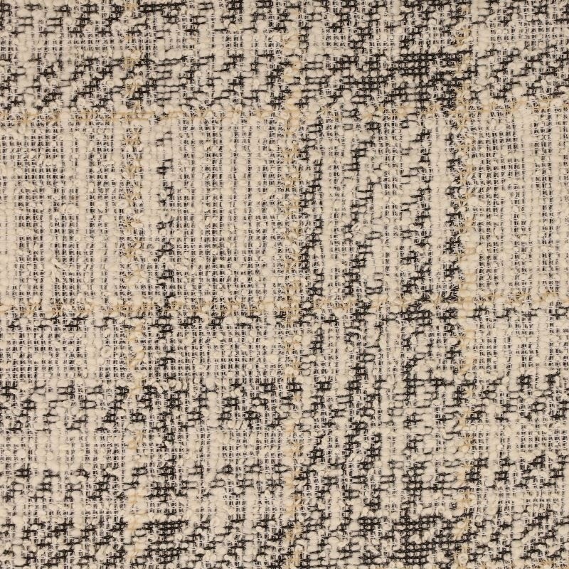 Coupon 3m Tissu Gabrielle Quadrillage Ecru