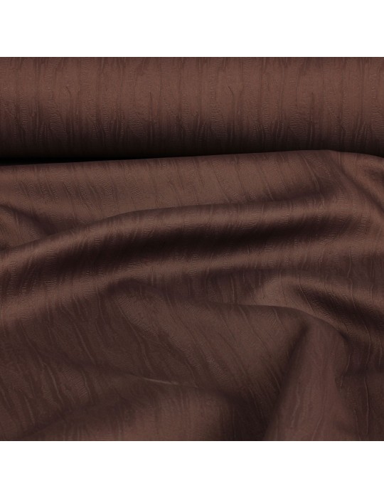 Tissu occultant polyester uni marron