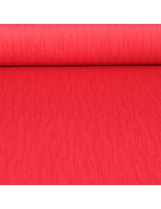Tissu occultant polyester uni rouge
