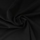Coupon 3m Tissu Velours Aspect Coton Valgreta Noir 