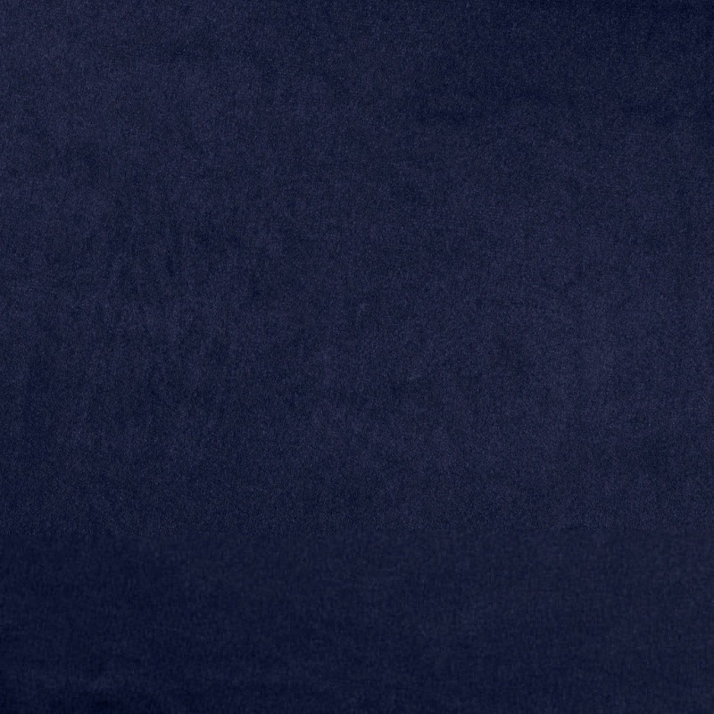 Coupon 3m Tissu Velours De Luxe Navy
