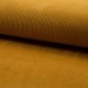 Coupon 3m Tissu Velours Cotele Moutarde