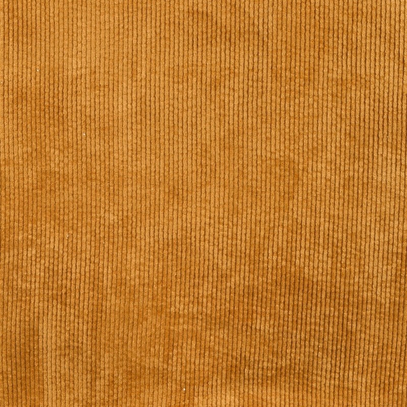 Coupon 3m Tissu Velours Côtelé Camel
