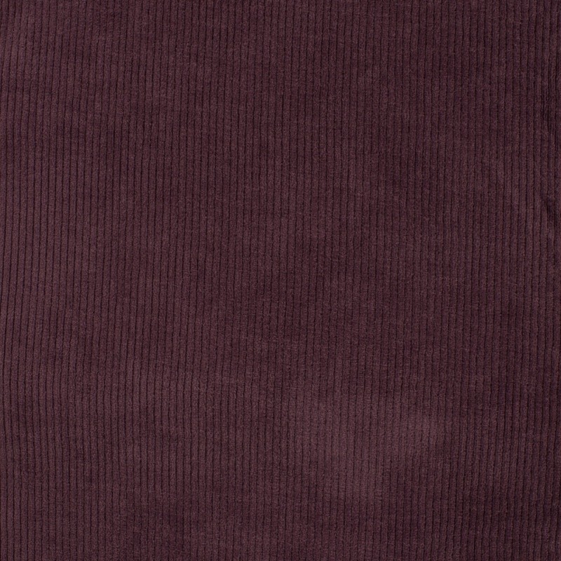 Coupon 3m Tissu Jersey Velours Florida Mauve 