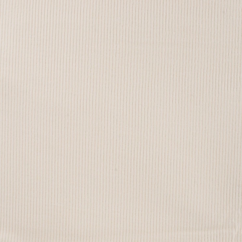 Coupon 3m Tissu Jersey Velours Florida Ecru