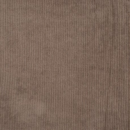 Coupon 3m Tissu Jersey Velours Florida Taupe