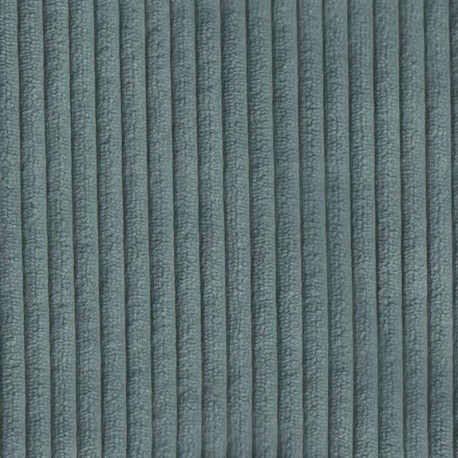 Coupon 3m Tissu Velours Côtelé Huggy Lichen