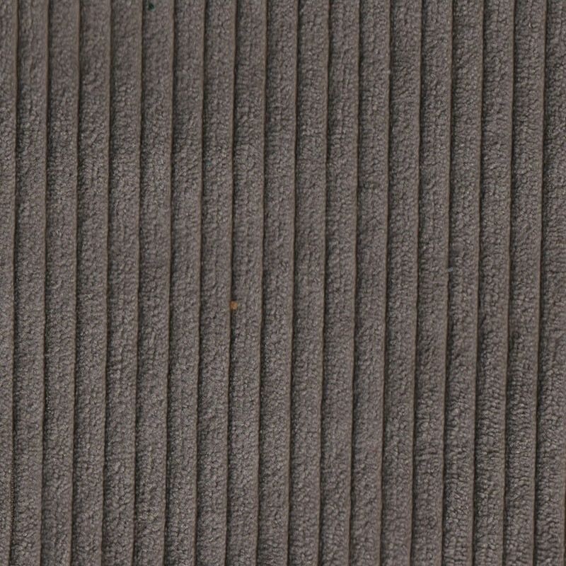 Coupon 3m Tissu Velours Côtelé Huggy Taupe 