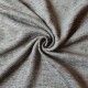 Coupon 3m Tissu Velours Chenillé Faro Uni Gris Perle 