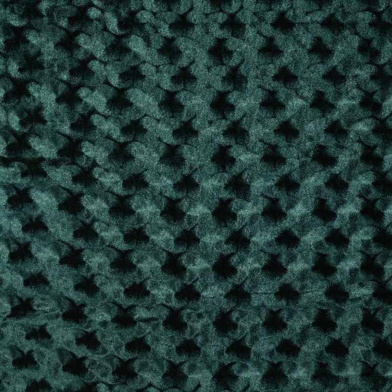 Coupon 3m Tissu Panne de Velours Relief Kaki