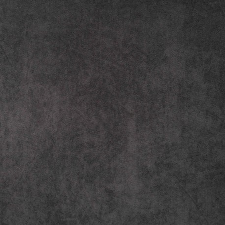 Coupon 3m Tissu Velours Ras Noir 