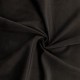 Coupon 3m Tissu Velours Noir 