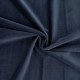 Coupon 3m Tissu Velours Marine 