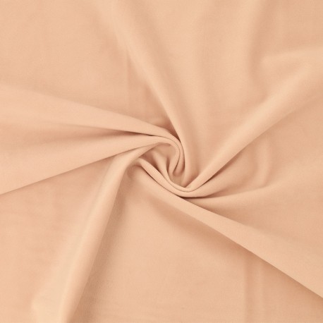 Coupon 3m Tissu Velours Rose Layette