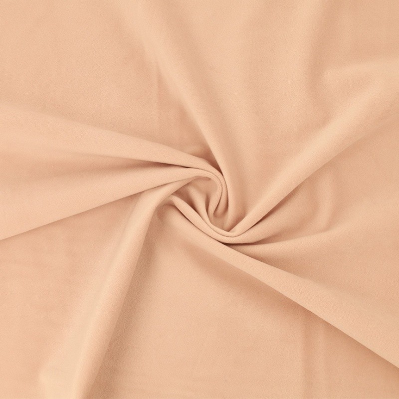 Coupon 3m Tissu Velours Rose Layette