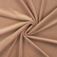 Coupon 3m Tissu Chilly Velours Uni Camel 