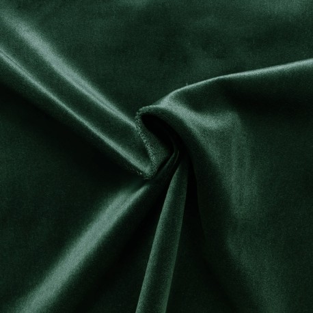 Coupon 3m Tissu Velours Velvet Sapin 460gr/m²
