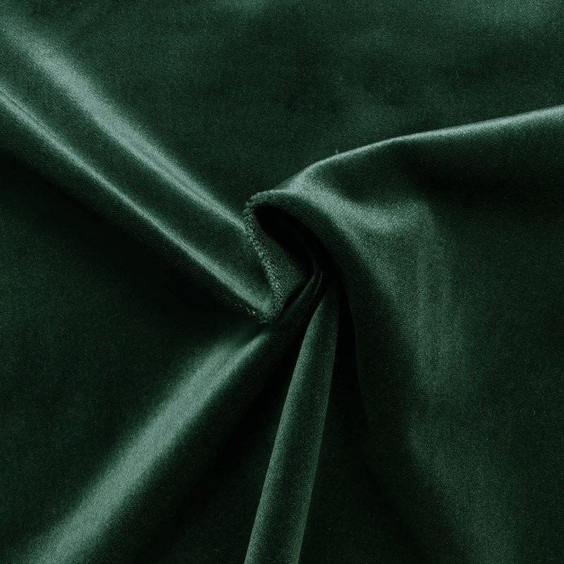 Coupon 3m Tissu Velours Velvet Sapin 460gr/m²
