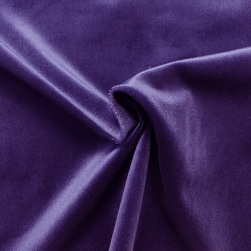 Coupon 3m Tissu Velours Velvet Violet 460gr/m²