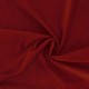 Coupon 3m Tissu Velours Bordeaux
