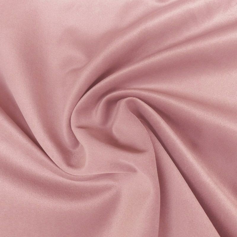 Coupon 3m Tissu Velours Polaire Moska Vieux Rose 410g/m² 