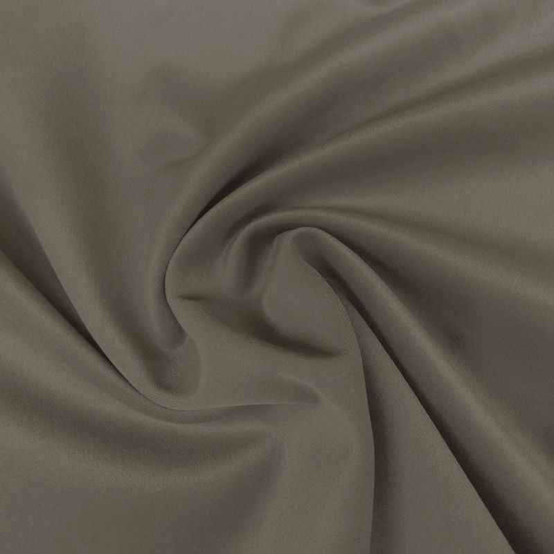 Coupon 3m Tissu Velours Polaire Moska Brun 410g/m² 