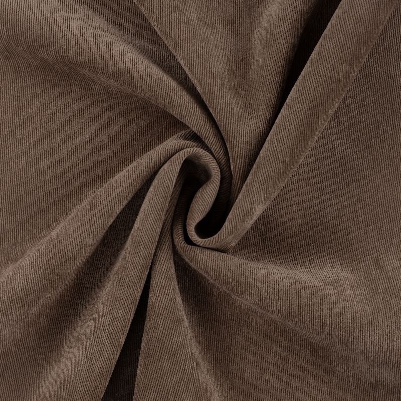 Coupon 3m Tissu Veloutine Uni Camel taupe 