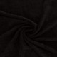 Coupon 3m Tissu Velours Côtelé Noir 