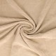 Coupon 3m Tissu Velours Côtelé Beige