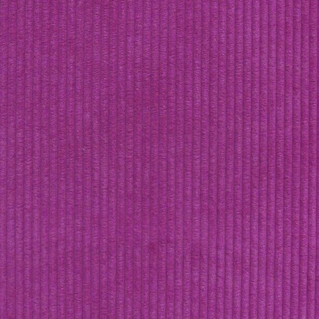 Coupon 3m Tissu Velours Côtelé Huggy Hibiscus