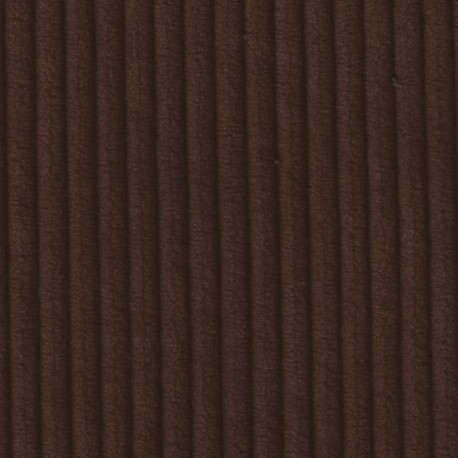 Coupon 3m Tissu Huggy Chocolat