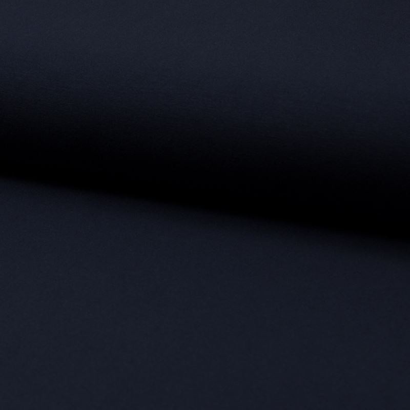Coupon 3m Tissu Maille Viscose de Bambou Navy 